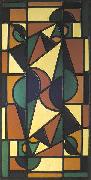 Theo van Doesburg Dance II oil on canvas